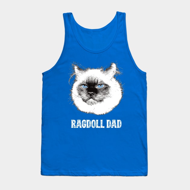 Ragdoll Dad Tank Top by DoggyStyles